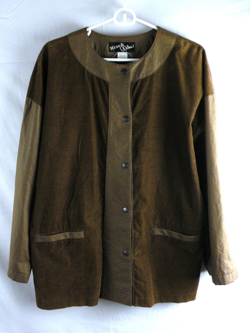 Vintage Hino & Malee Brown Snap Jacket Small